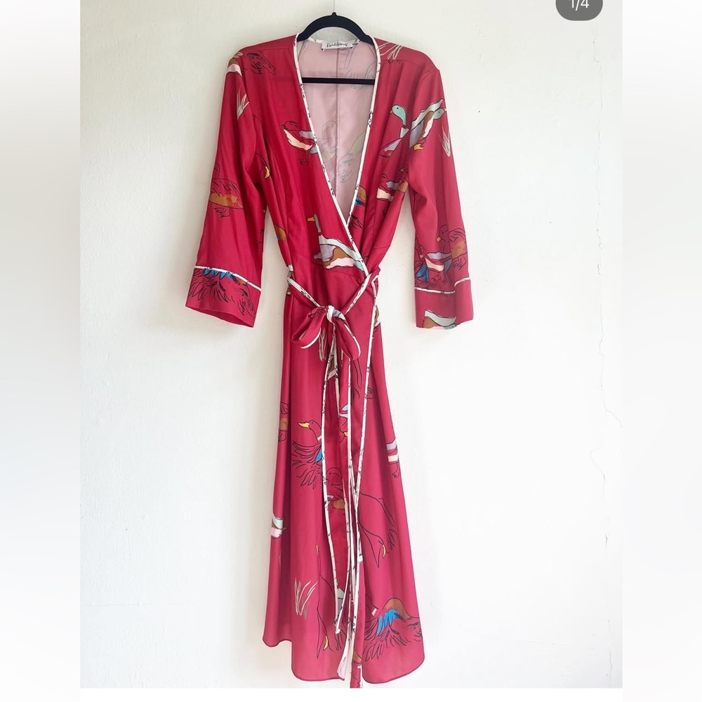 Rachel Antonoff Mallard Wrap Dress